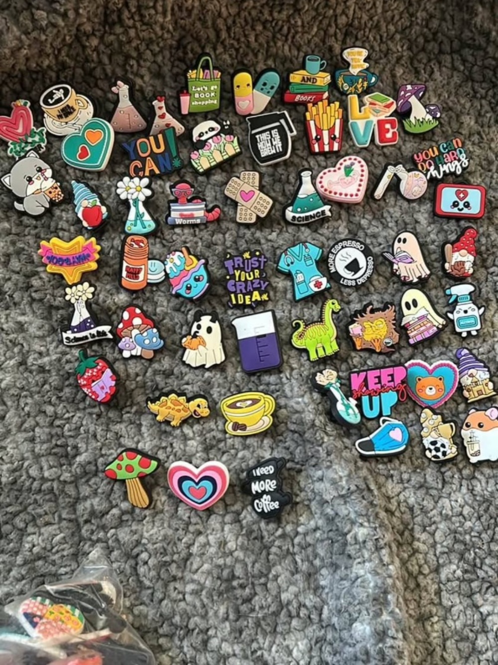 Croc pins